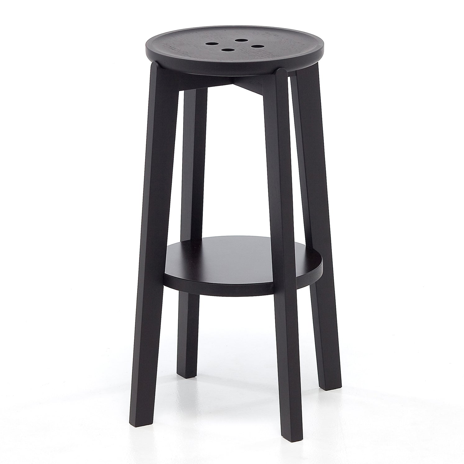 Rond 06/16 High Stool (Without Back)-Very Wood-moderndesign.io