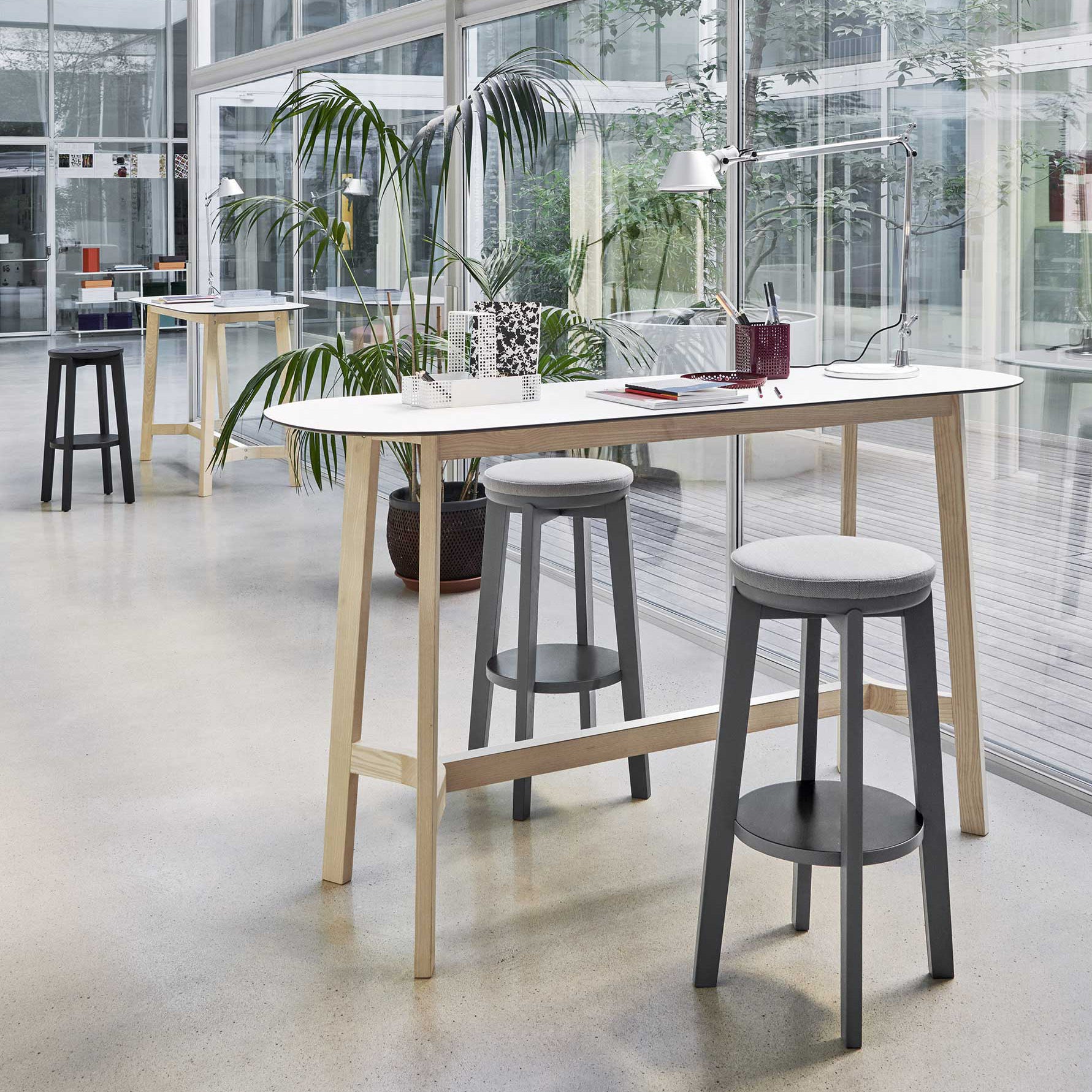 Rond 06/16 High Stool (Without Back)-Very Wood-moderndesign.io
