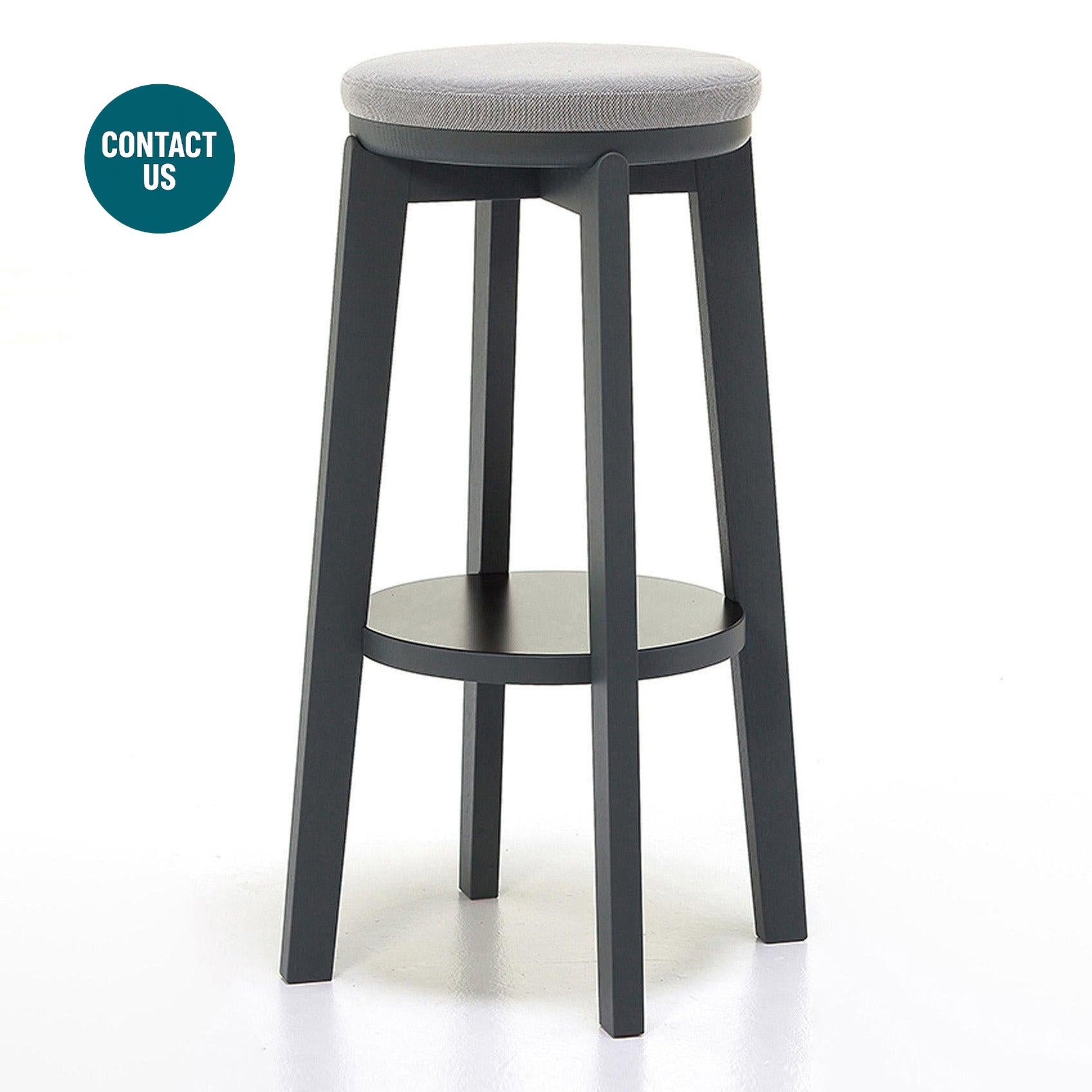 Rond 06/16 High Stool (Without Back)-Very Wood-moderndesign.io