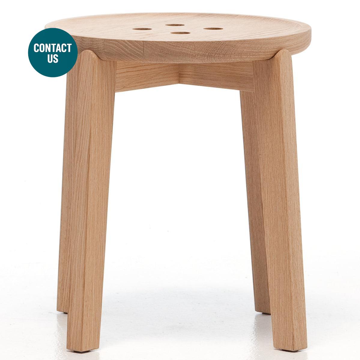 Rond 09/09UPH Dining Stool-Very Wood-moderndesign.io