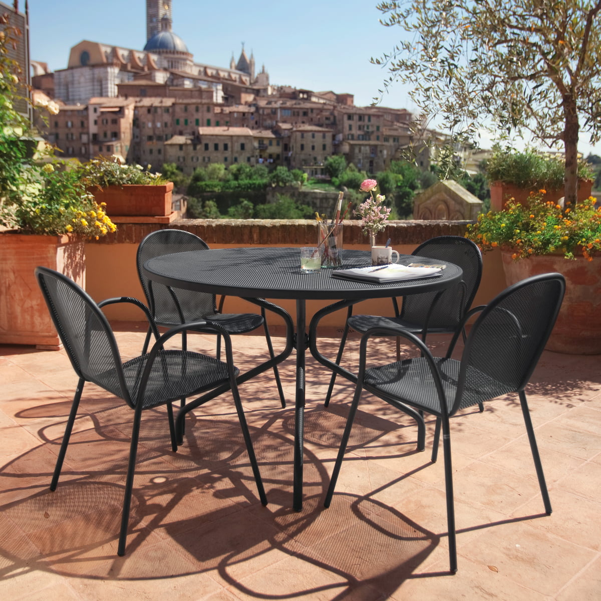 Ronda Dining Chair (With Arms)-Emu-moderndesign.io