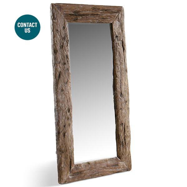 Rustic Antique Floor Mirror Mirror (Floor)-MYOWNBALI-moderndesign.io