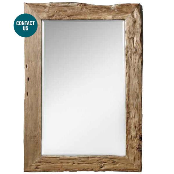 Rustic Antique Mirror Mirror (Wall)-MYOWNBALI-moderndesign.io