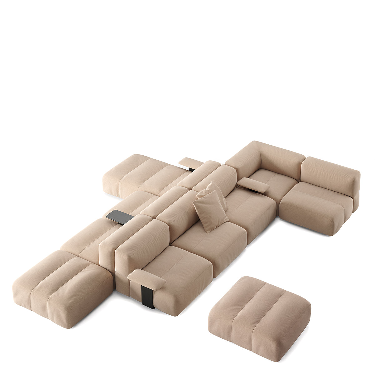 Savina Sectional Sofa Unit-Viccarbe-moderndesign.io