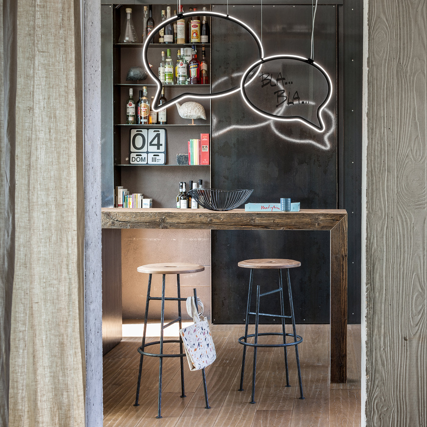 Sbagliato High Stool (without back)-Mogg-moderndesign.io
