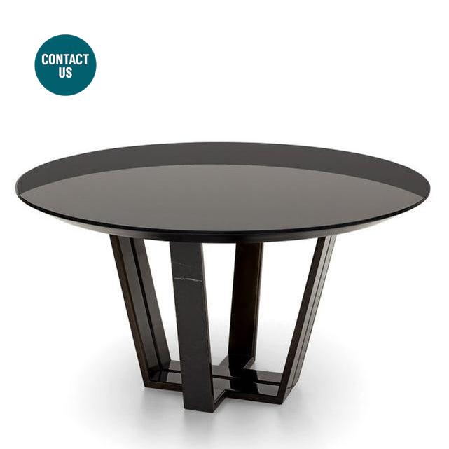 Scarlet Dining Table (Round)-Alpa Salotti-moderndesign.io