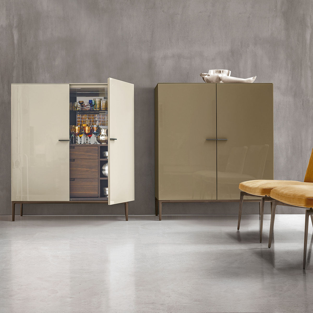Side Armoire (Bar)-Alivar-moderndesign.io