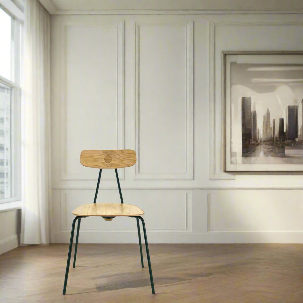 Skool Dining Chair (without arms)-Fameg-moderndesign.io