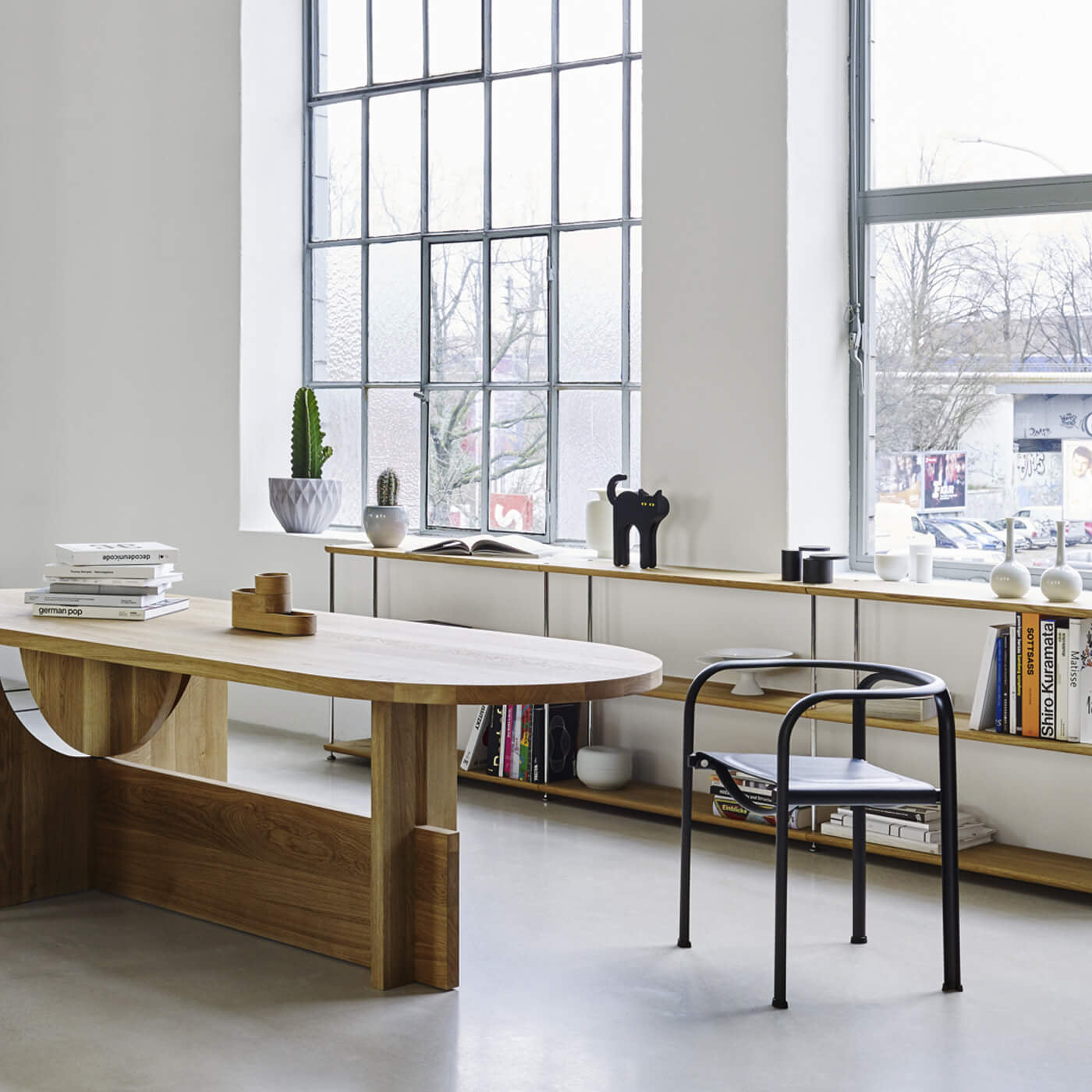 Split Dining Chair (With Arms)-Tecta-moderndesign.io