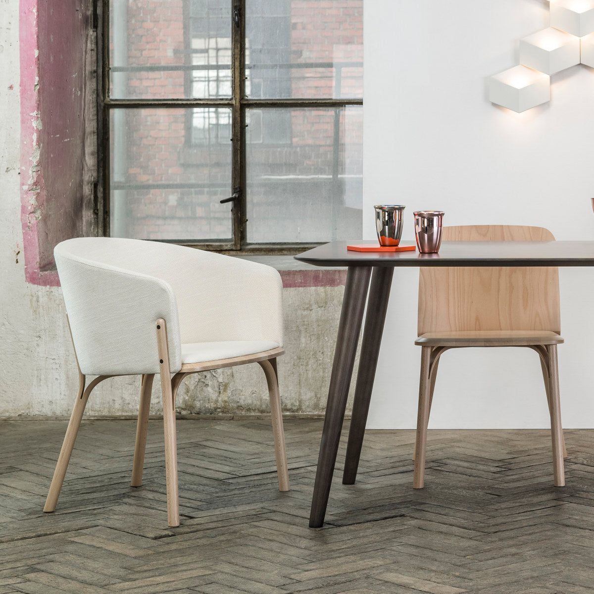 Split Dining Chair (with arms)-Ton-moderndesign.io