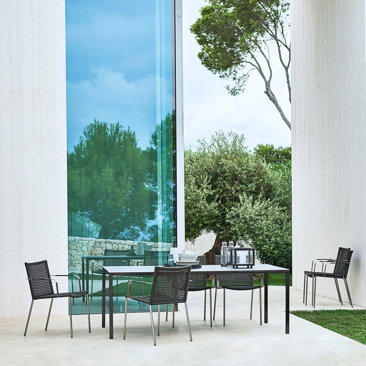 Straw 5408 Dining Chair (with arms)-Cane-Line-moderndesign.io