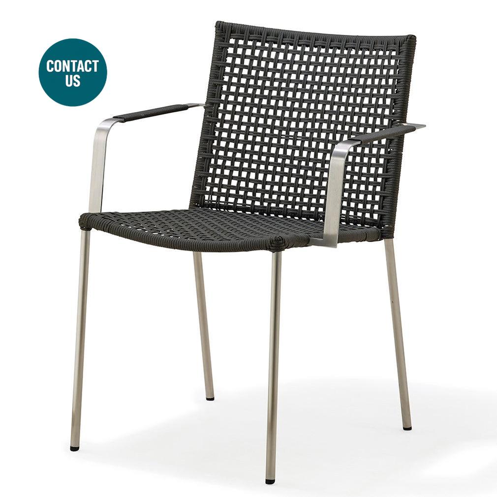 Straw 5408 Dining Chair (with arms)-Cane-Line-moderndesign.io