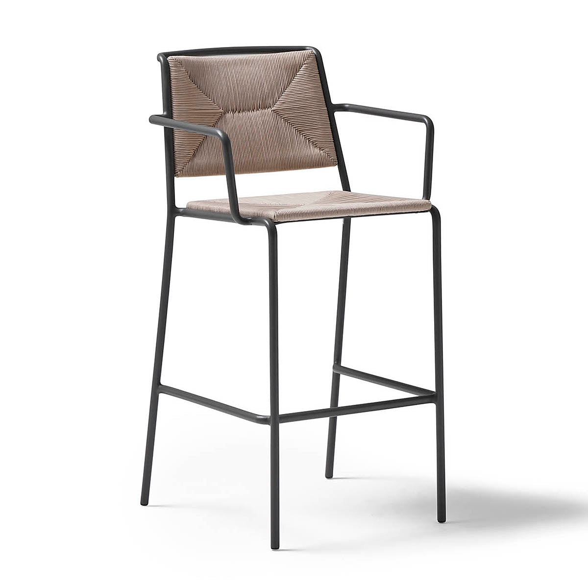 Summer High Stool (with arms)-Point-moderndesign.io