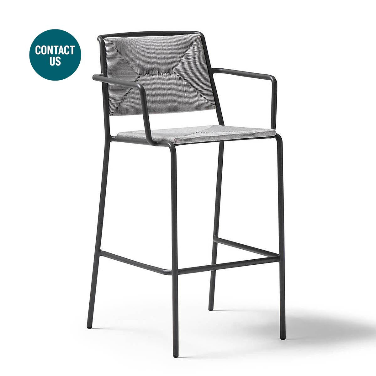 Summer High Stool (with arms)-Point-moderndesign.io