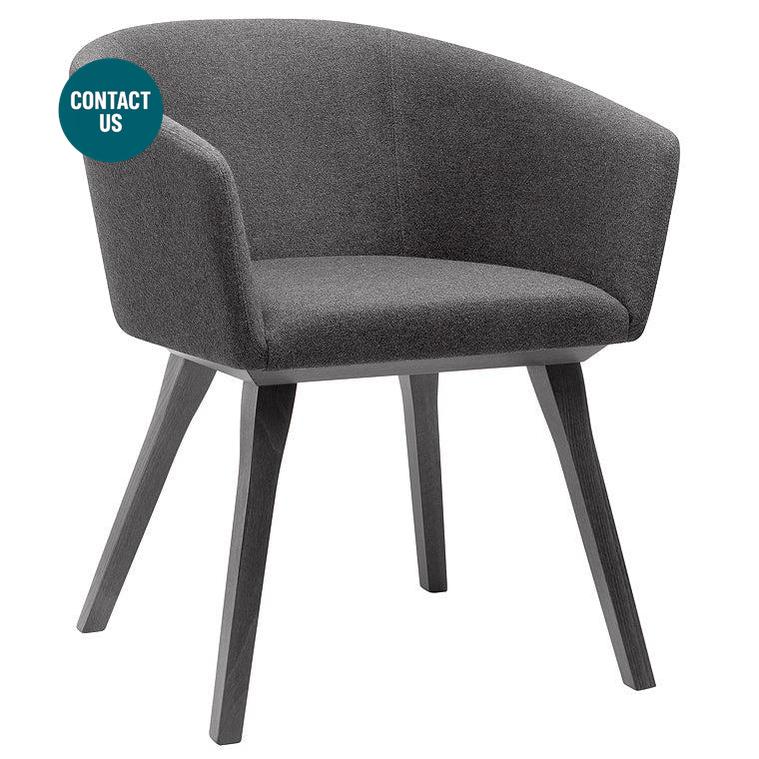Tati PO01 Dining Chair (with arms)-New Life-moderndesign.io