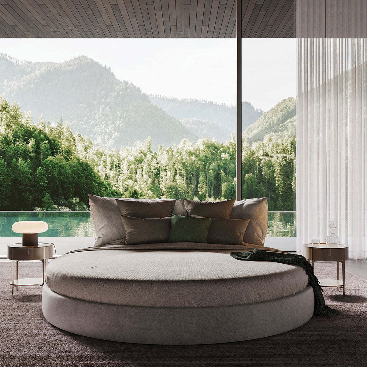 Time Round Bed (without storage)-Alivar-moderndesign.io
