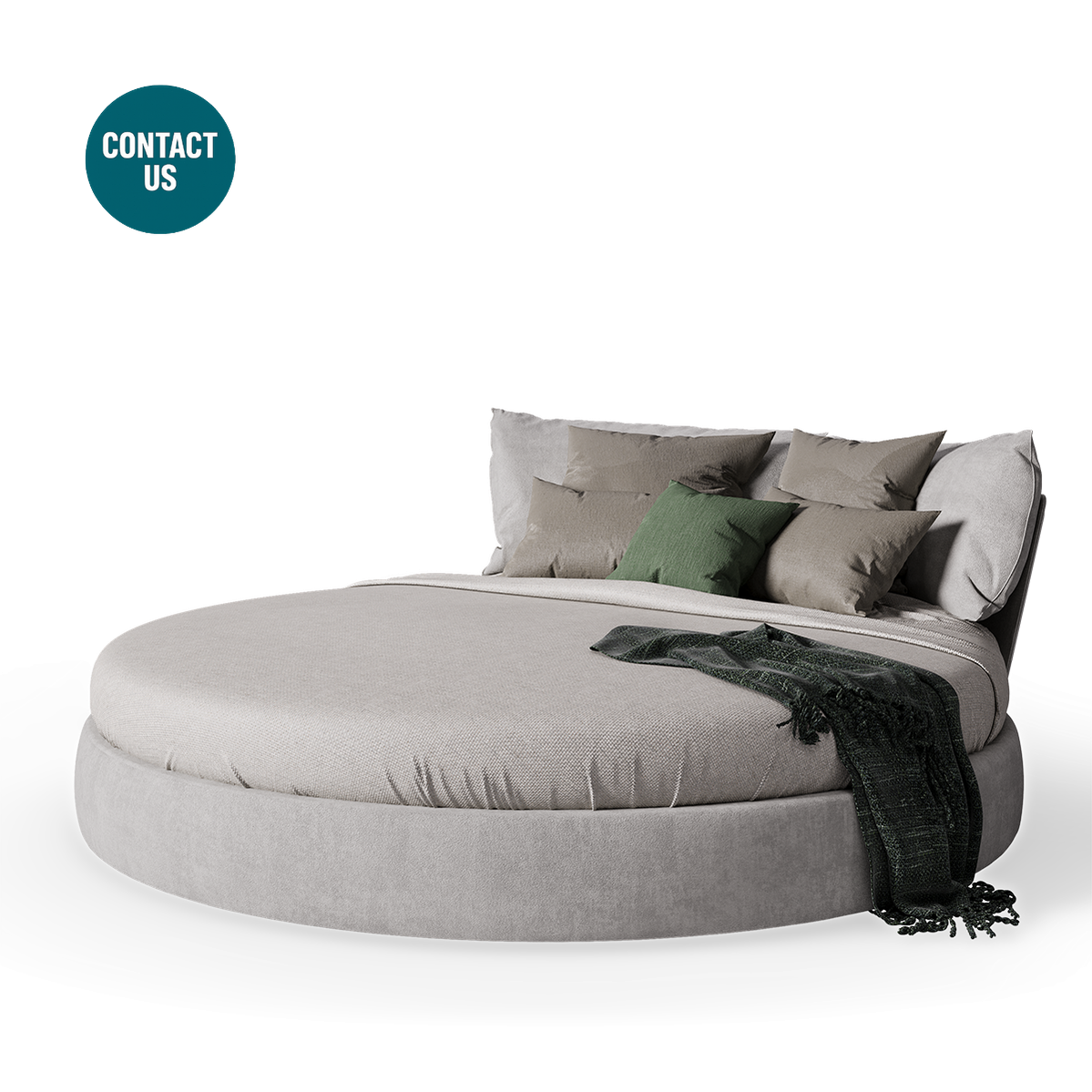 Time Round Bed (without storage)-Alivar-moderndesign.io