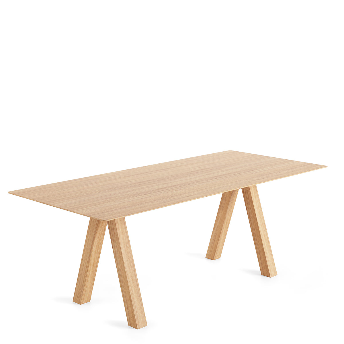 Trestle Dining Table (Rectangular)-Viccarbe-moderndesign.io
