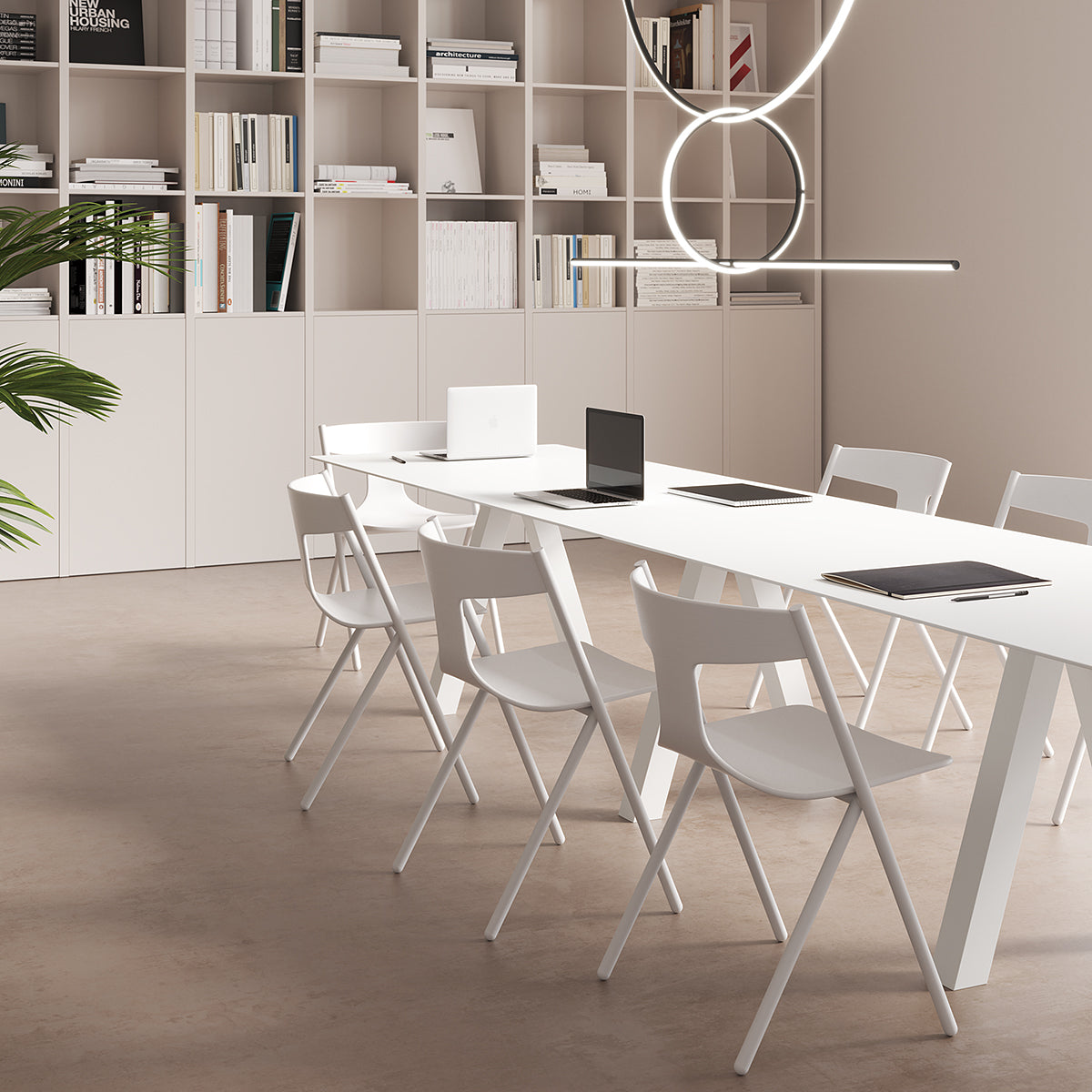 Trestle Dining Table (Rectangular)-Viccarbe-moderndesign.io