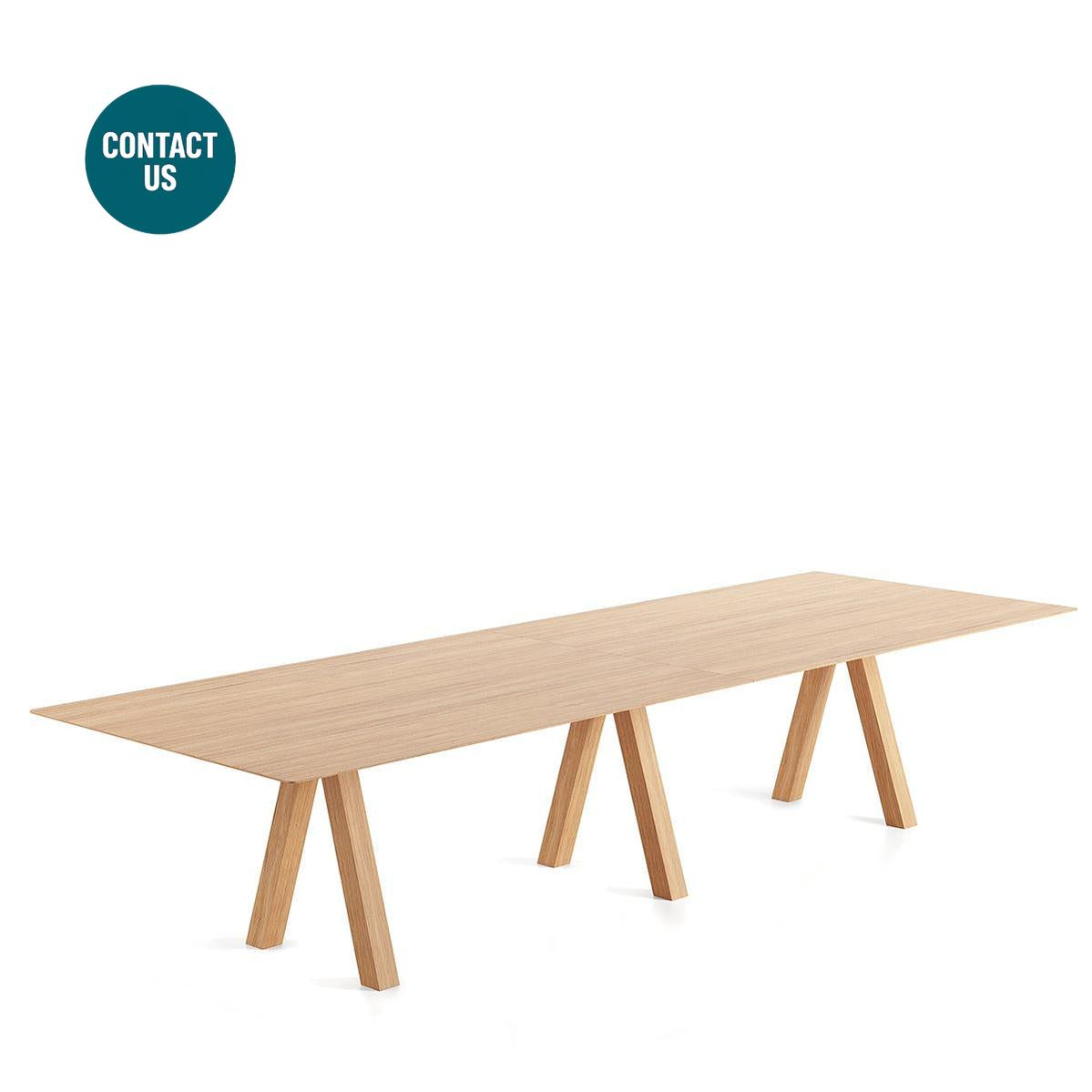 Trestle Dining Table (Rectangular)-Viccarbe-moderndesign.io
