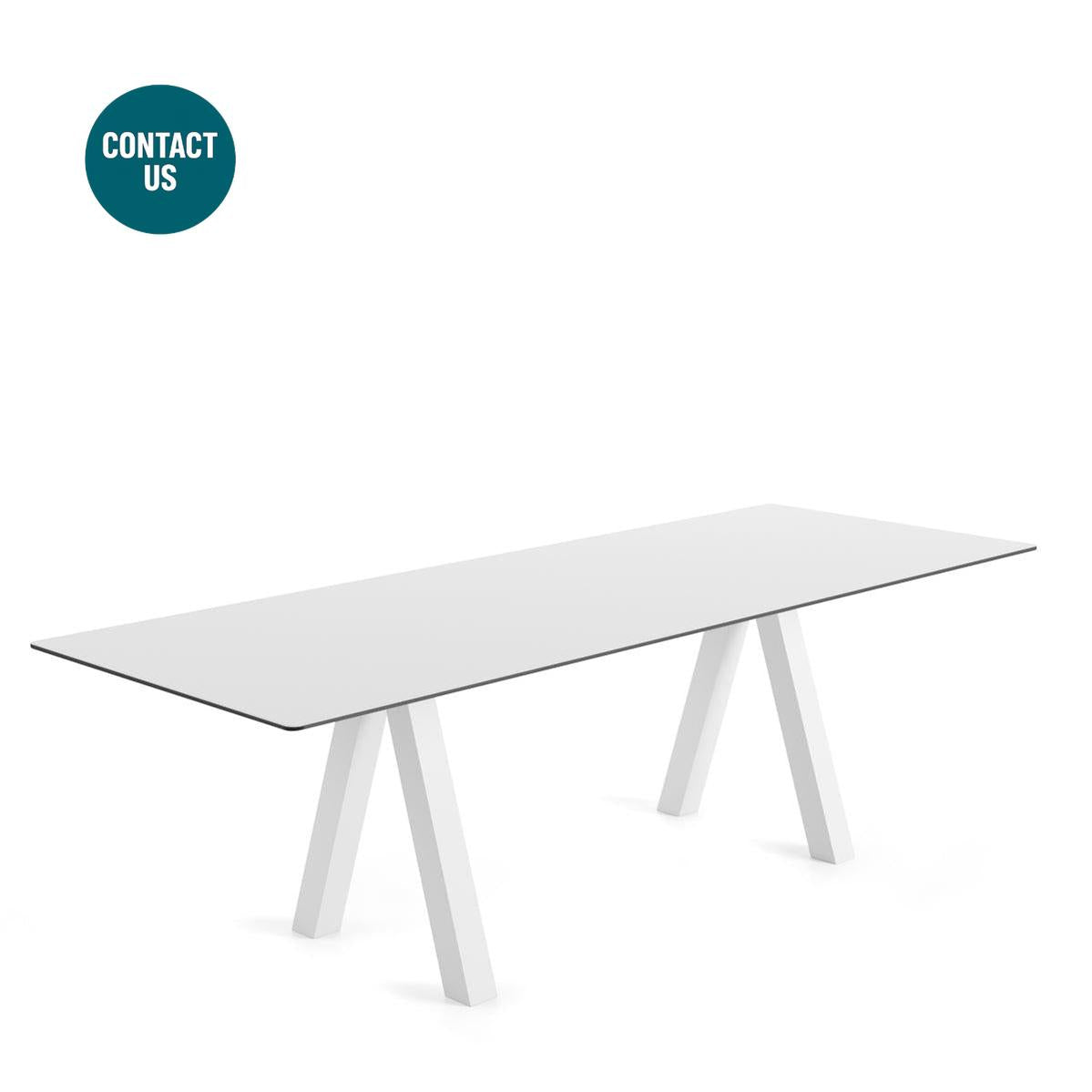 Trestle Dining Table (Rectangular)-Viccarbe-moderndesign.io
