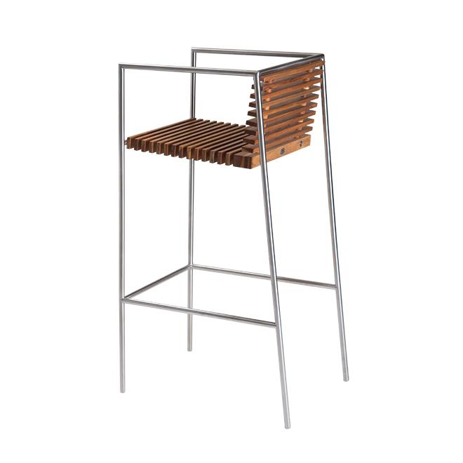 Tropical Bar High Stool (with arms)-Beltempo-moderndesign.io