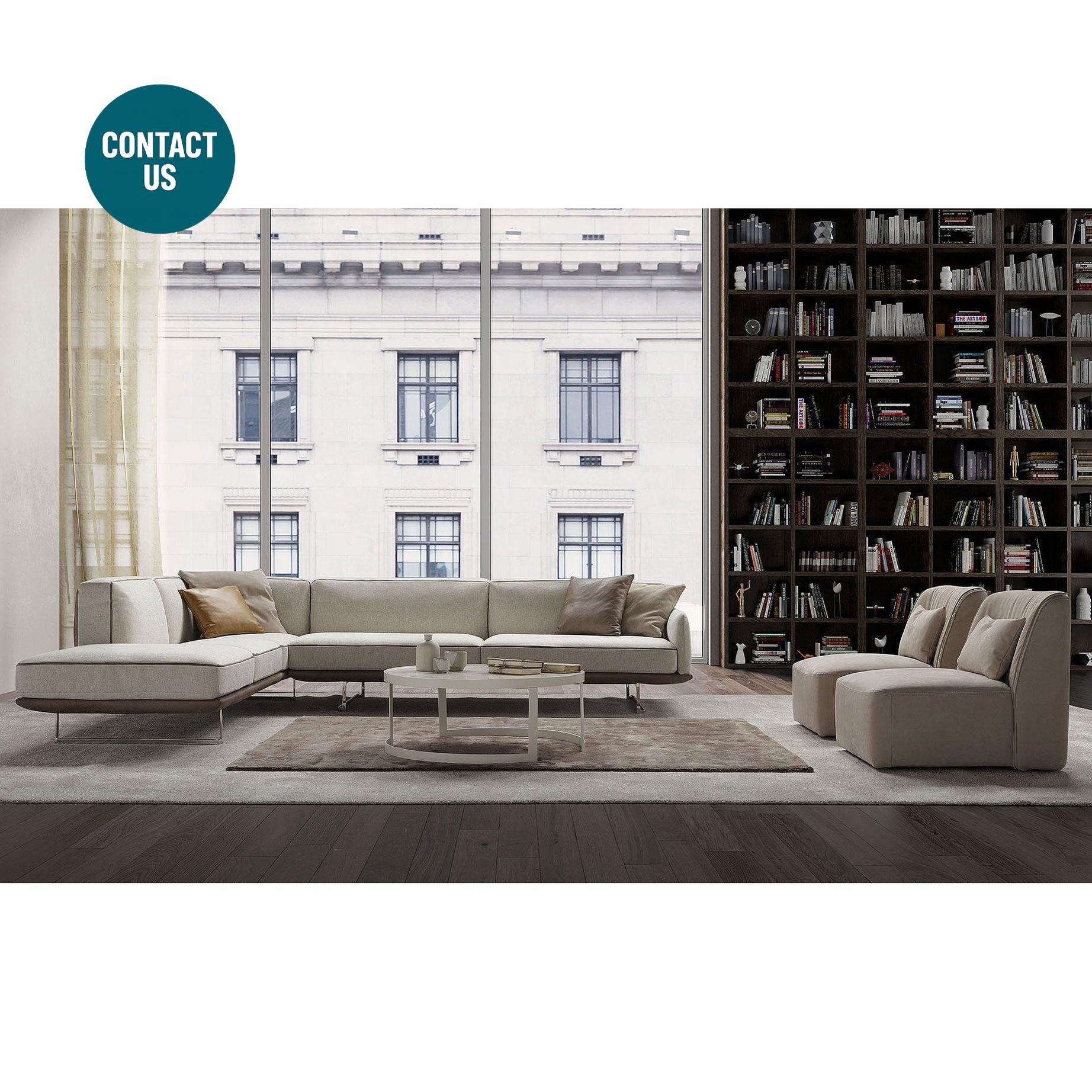 Turtleneck Sectional Sofa Unit-Alpa Salotti-moderndesign.io