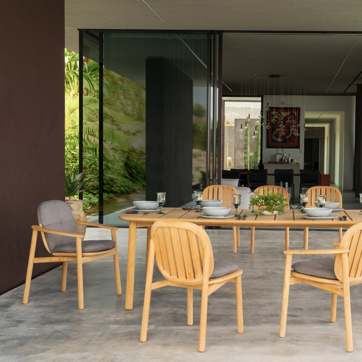 Twins Dining Chair (With Arms)-Emu-moderndesign.io