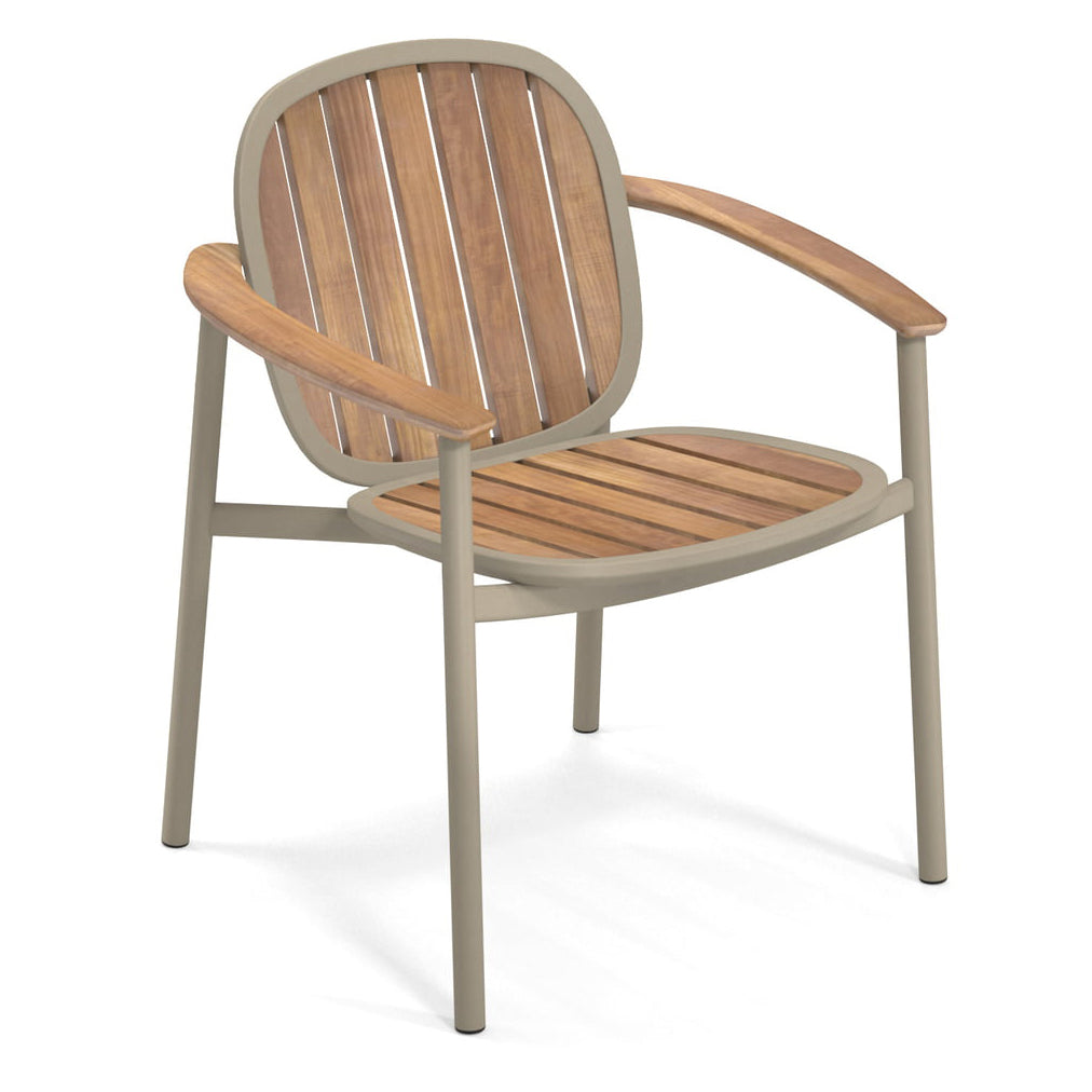 Twins Dining Chair (With Arms)-Emu-moderndesign.io