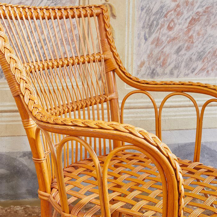 Valentine Dining Chair (With Arms)-Bonacina 1889-moderndesign.io