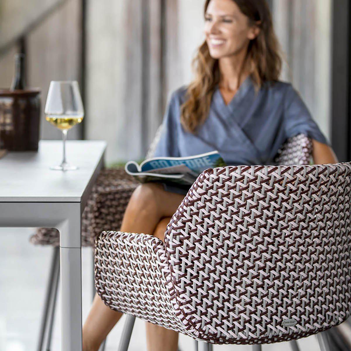 Vibe 5406 Dining Chair (with arms)-Cane-Line-moderndesign.io