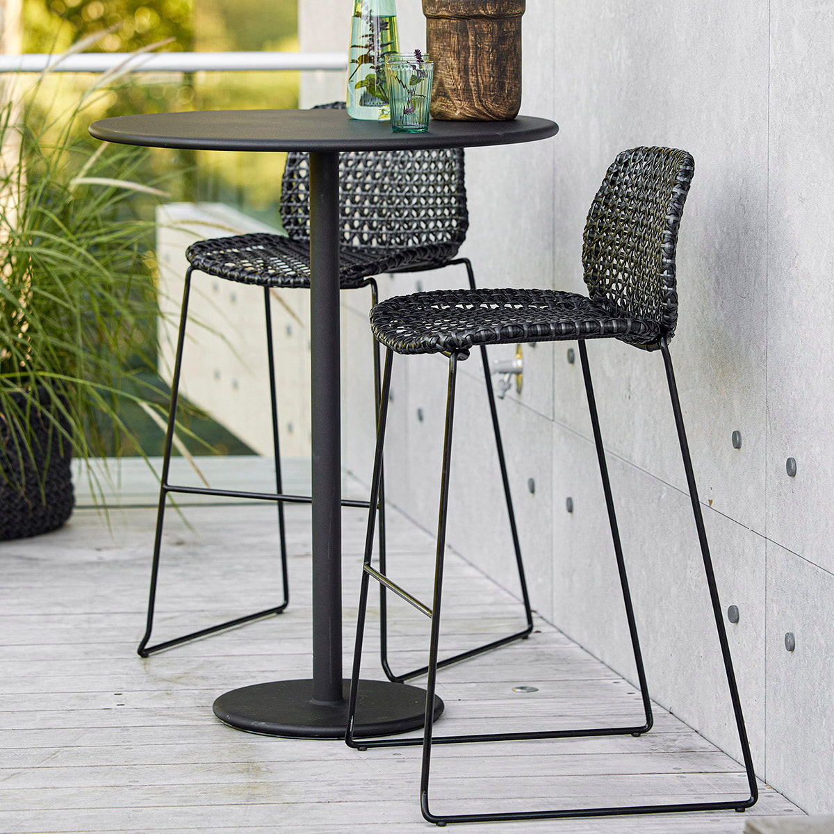 Vibe 54106 High Stool (without arms)-Cane-Line-moderndesign.io
