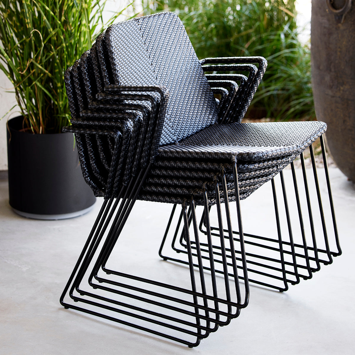 Vision 5403 Dining Chair (with arms)-Cane-Line-moderndesign.io