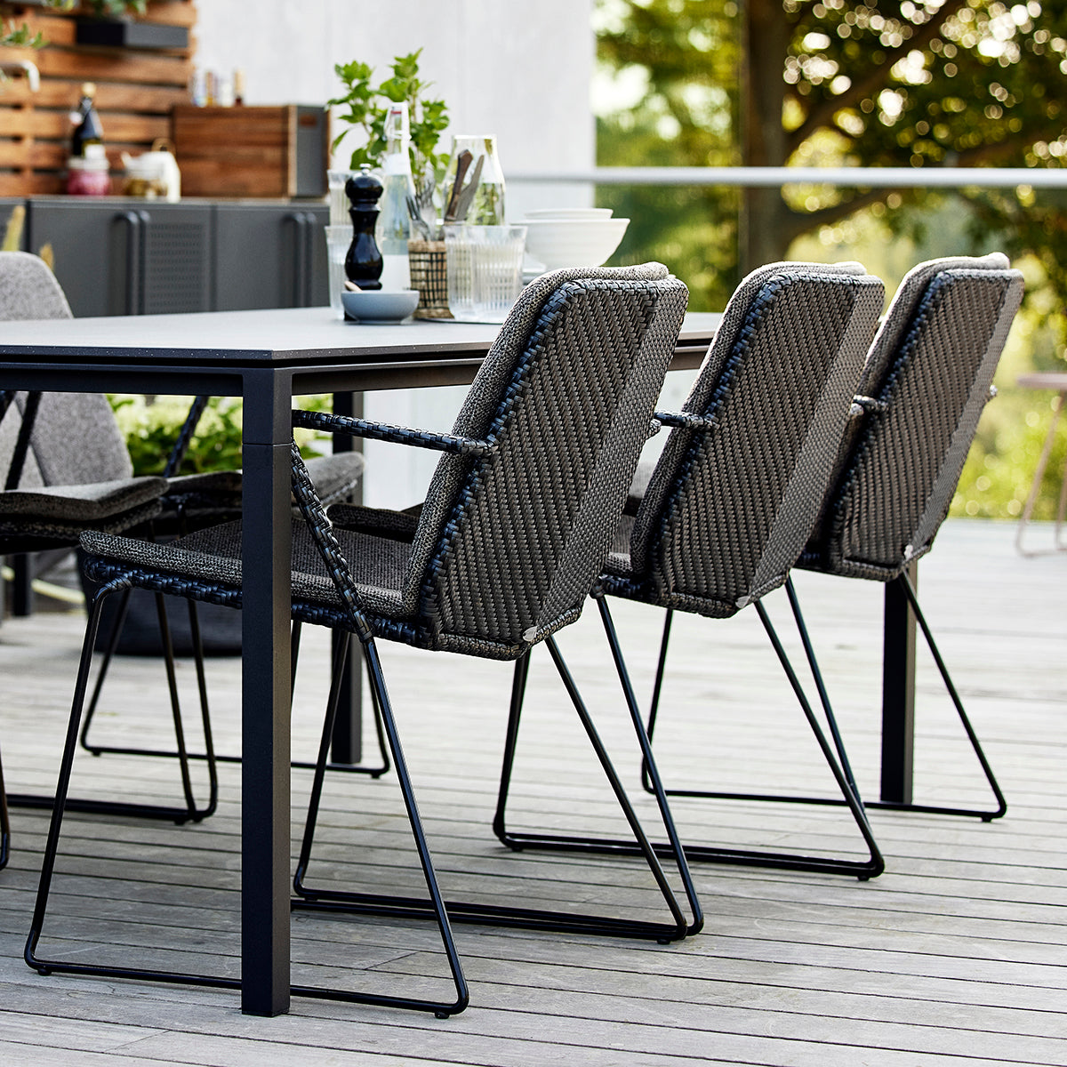 Vision 5403 Dining Chair (with arms)-Cane-Line-moderndesign.io