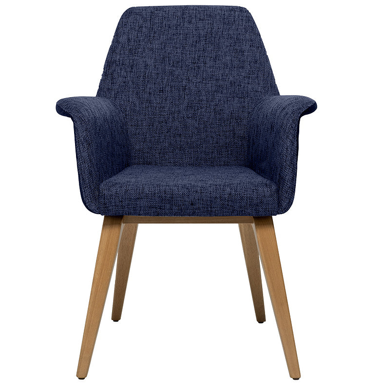Viva PO01 Dining Chair (with arms)-New Life-moderndesign.io