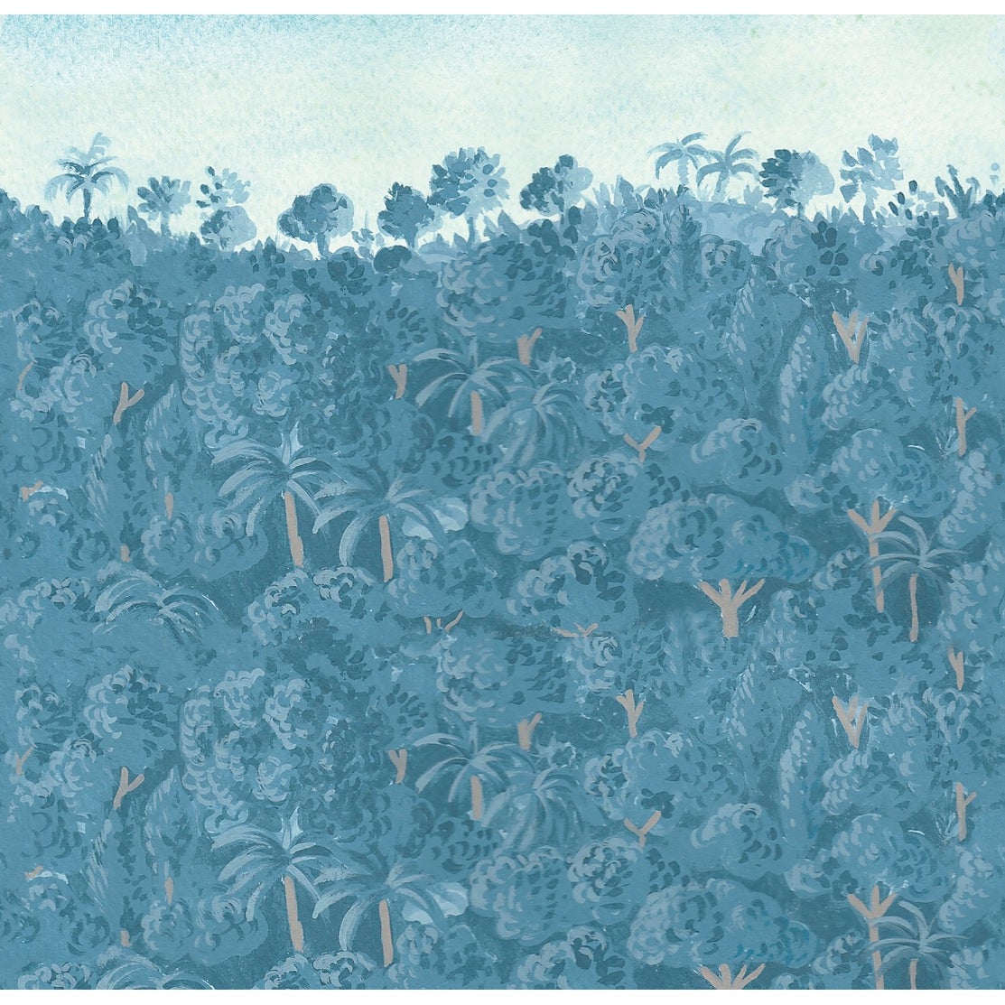 Blue Fairy Tale-Wall&deco-moderndesign.io