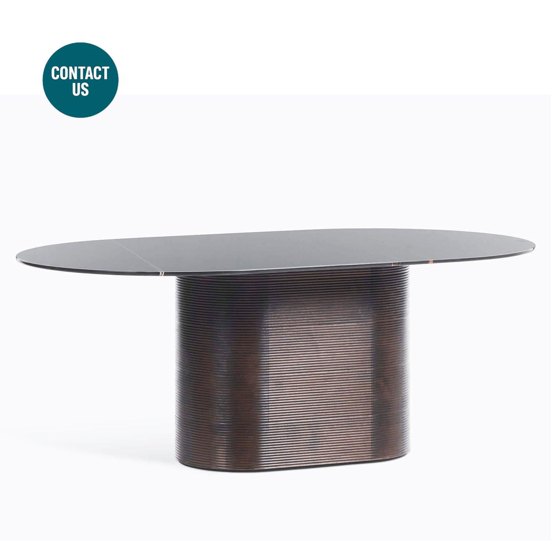 Waves Dining Table (Oval)-Milla & Milli-moderndesign.io