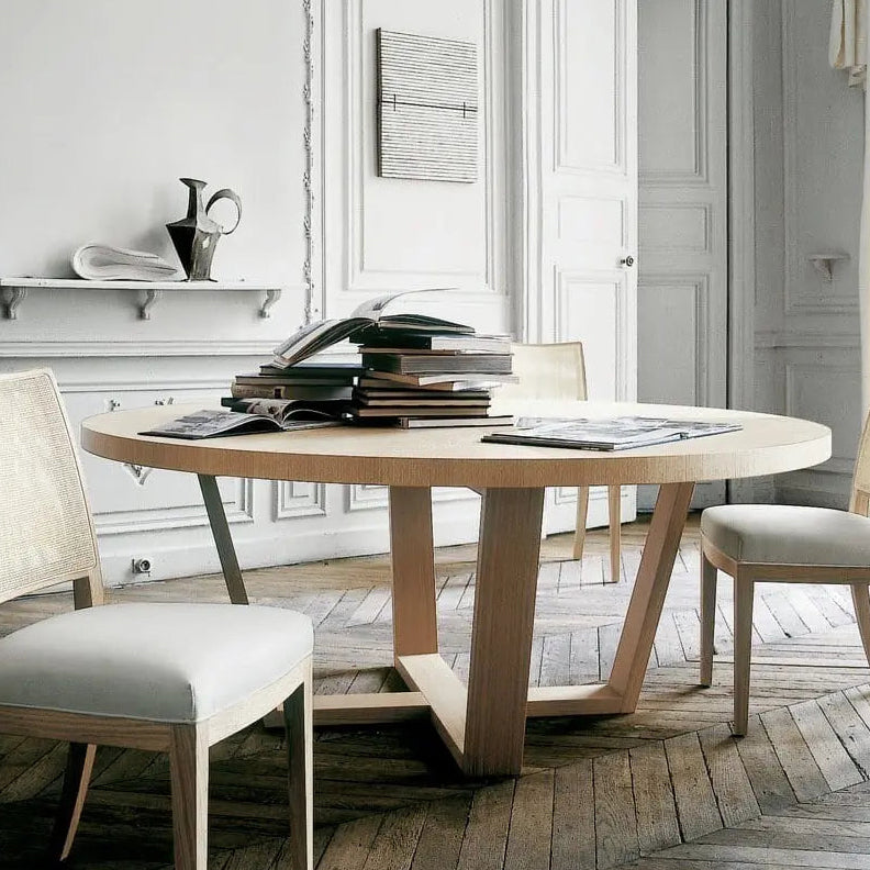 Xilos Dining Table (Round)-Maxalto-moderndesign.io
