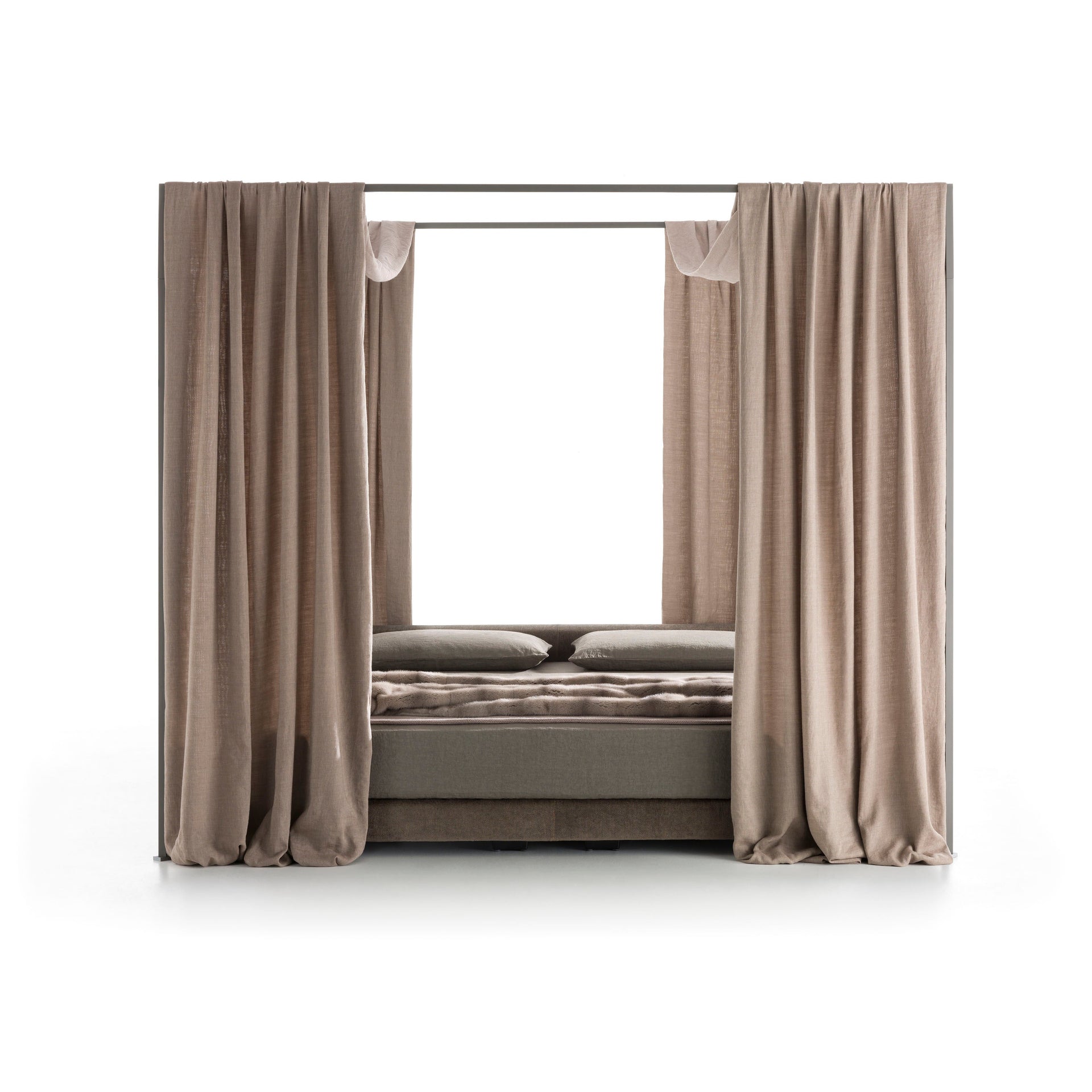 You And Me Baldacchino Bed (without storage)-Ivano Redaelli-moderndesign.io