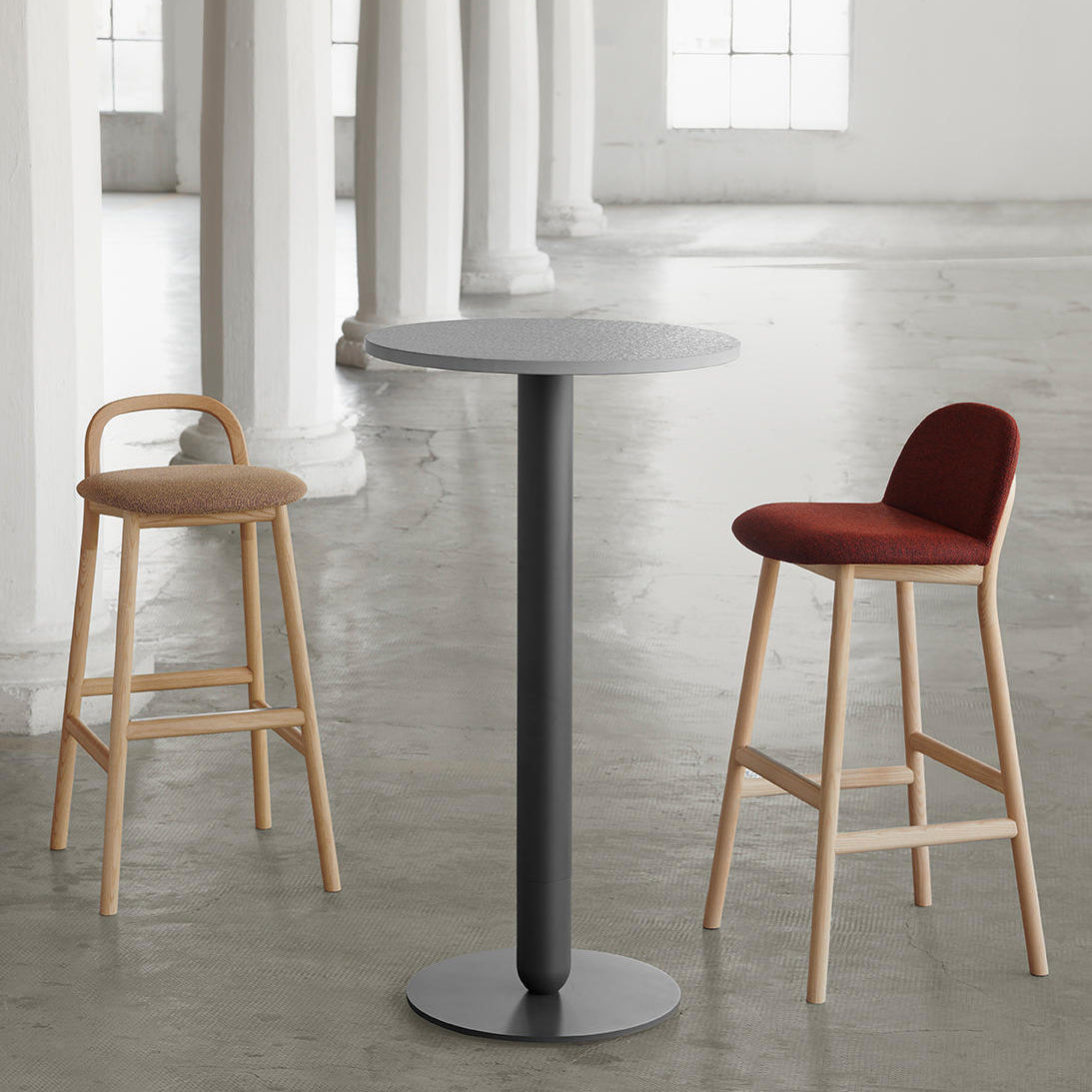 Zantilam 06 High Stool (Without Arms)-Very Wood-moderndesign.io