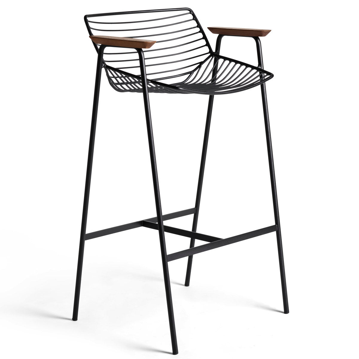 Zelo 29 H High Stool (with arms)-Rex Kralj-moderndesign.io