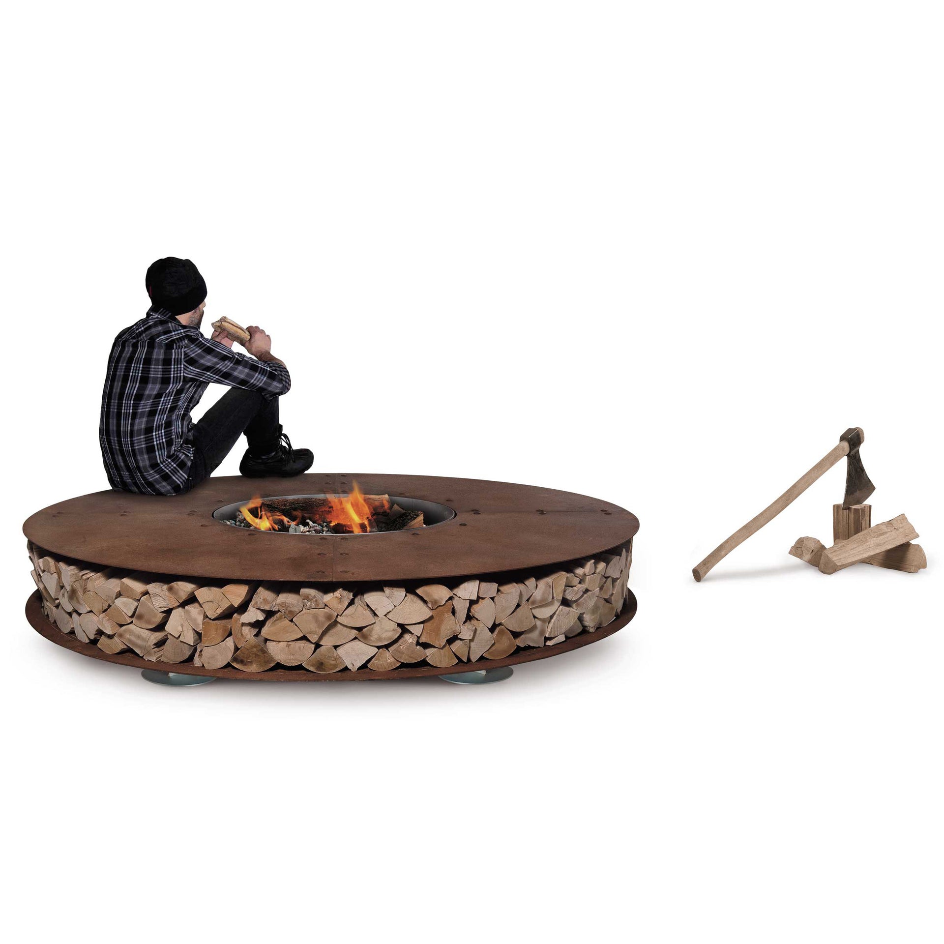 Zero Fire Pit-AK 47-moderndesign.io