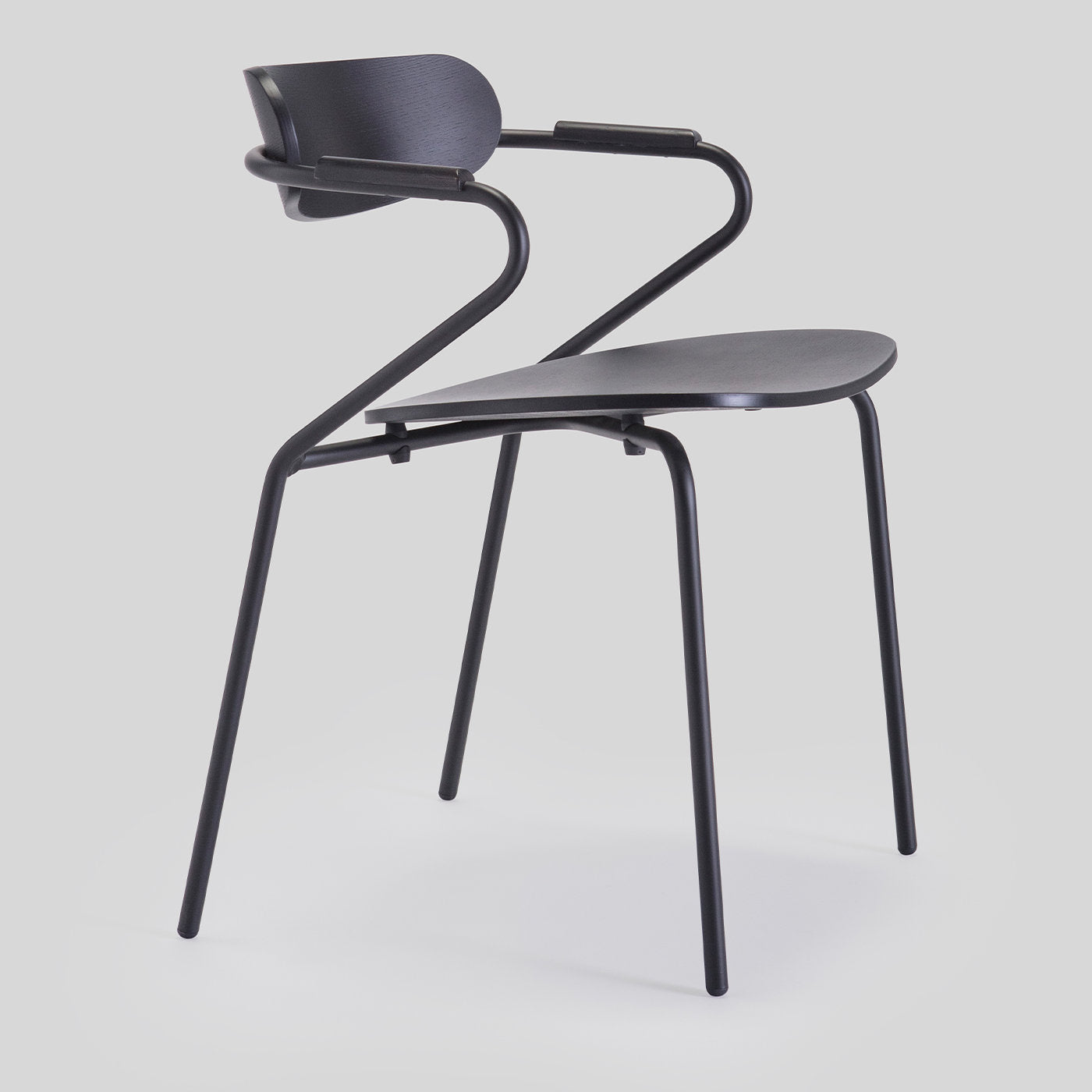 Linea Dining Chair (with arms)-Livoni 1895-moderndesign.io