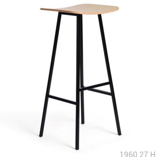 1960 27 H/27 HS High Stool (without back)-Rex Kralj-moderndesign.io