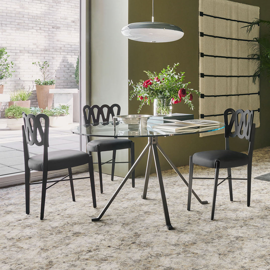 Ponti 969 Dining Chair (without arms)-BBB Italia-moderndesign.io