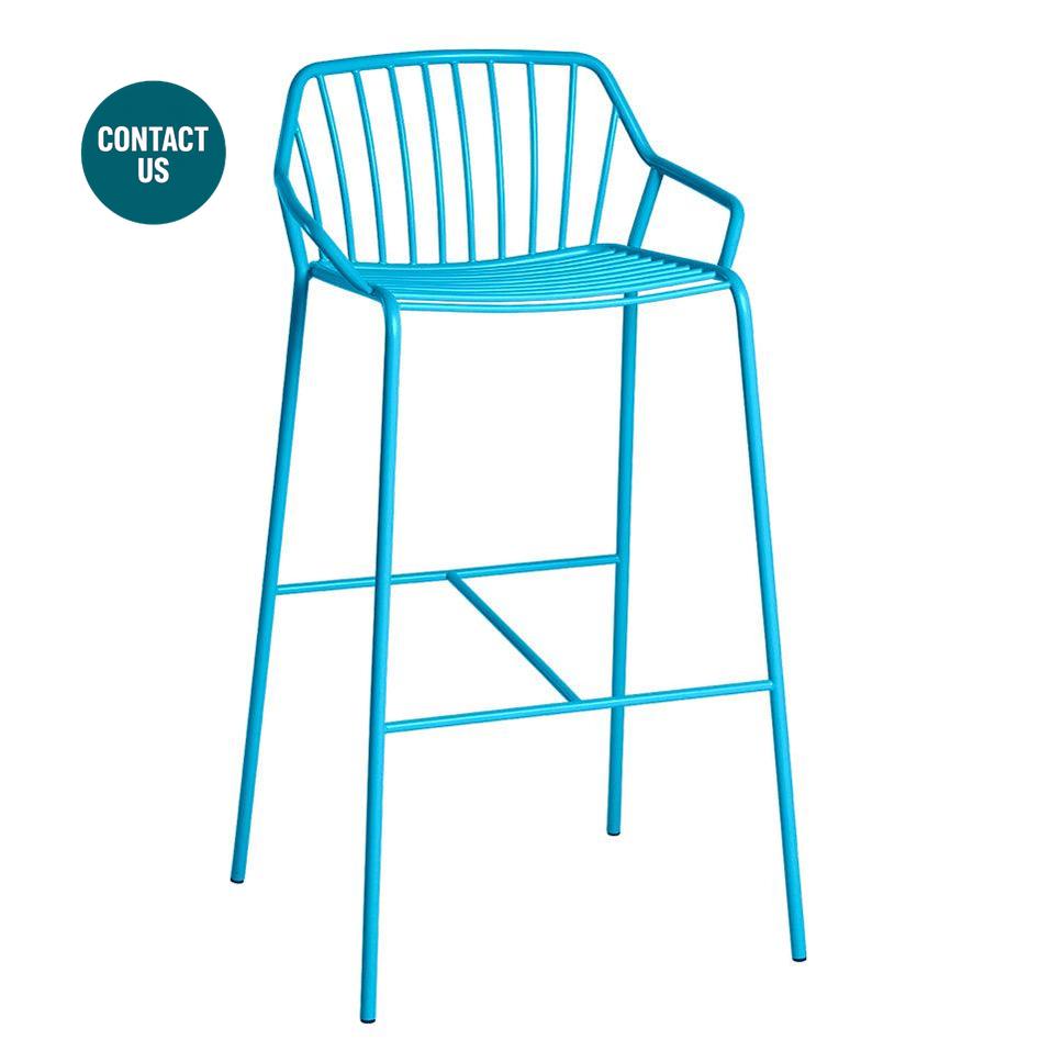 Ada SG High Stool (with arms)-Castil-moderndesign.io
