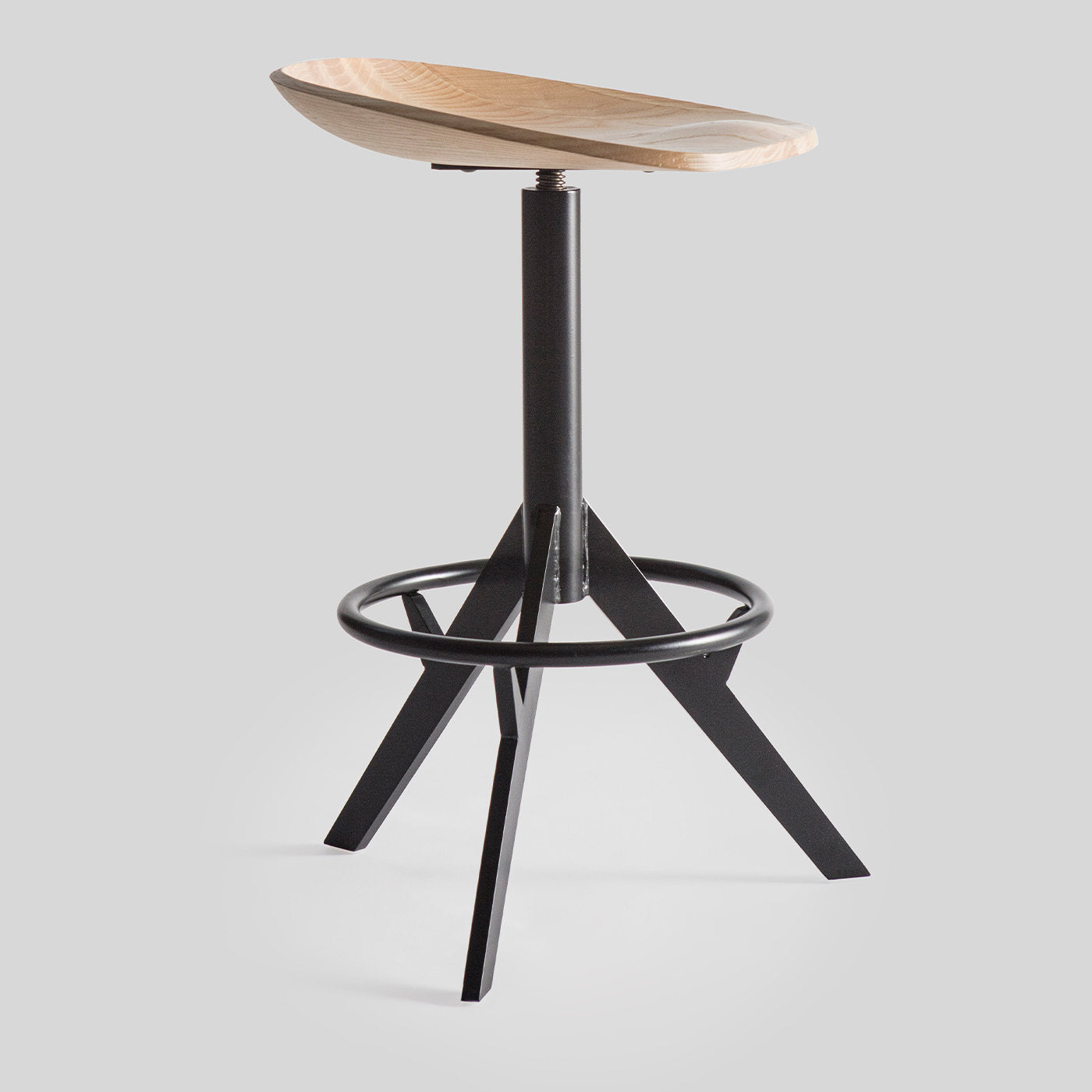 Tratur High Stool (without back)-Livoni 1895-moderndesign.io