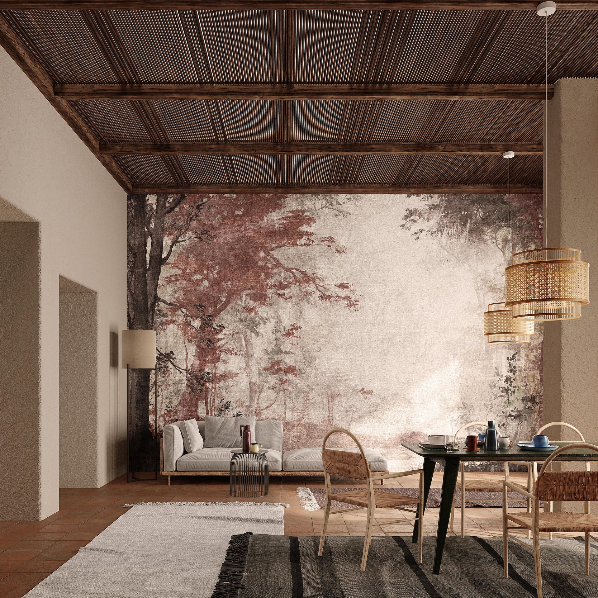Foresta Umbra-Inkiostro Bianco-moderndesign.io