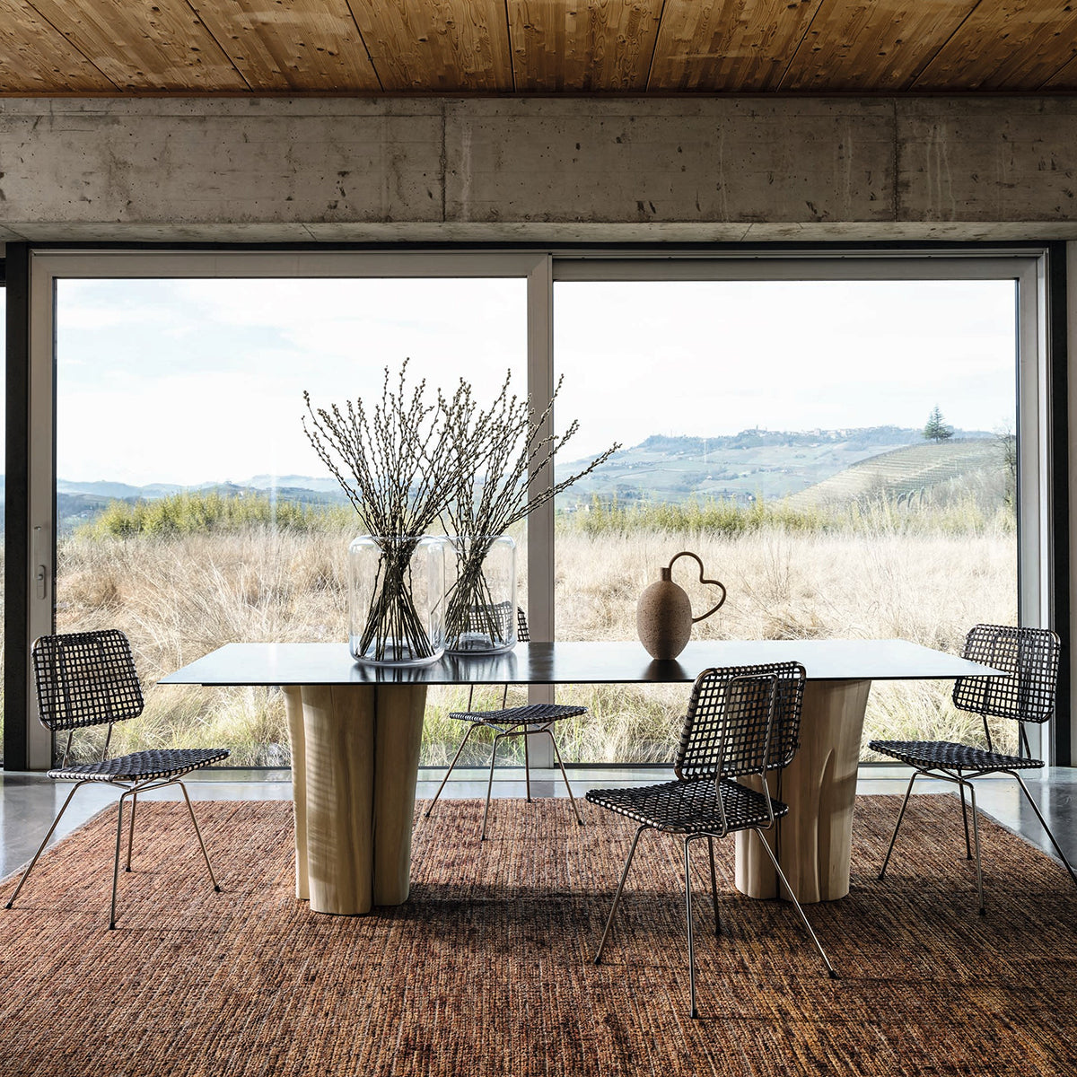 Brick 23 Dining Chair (without arms)-Gervasoni-moderndesign.io