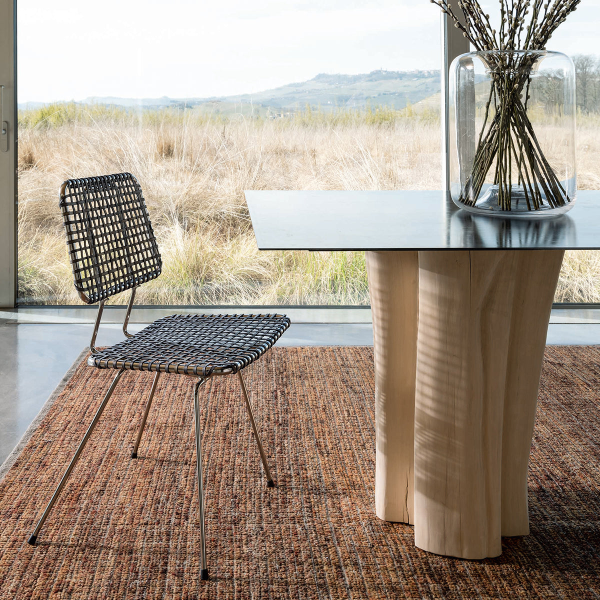 Brick 23 Dining Chair (without arms)-Gervasoni-moderndesign.io